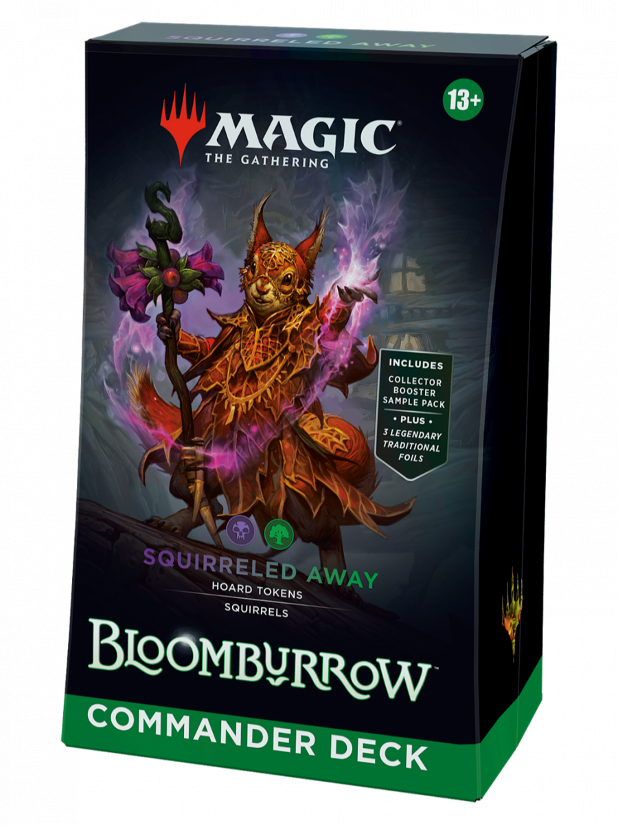 Gra Karciana Magic The Gathering Bloomburrow Squirreled Away Comma