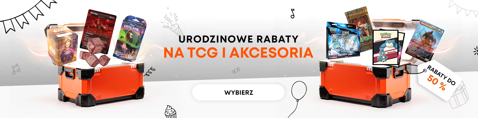 Narozeninová TCG sleva