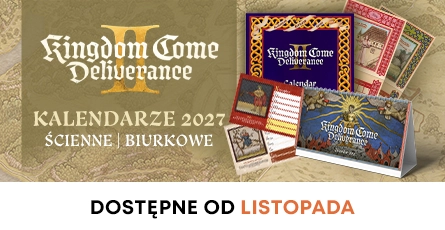 Ścienny i miesięczny kalendarz Kingdom Come Deliverance 2027   