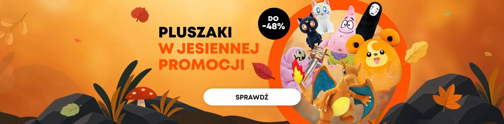 Podzimní výprodej plyšáků (do 5. 12.)