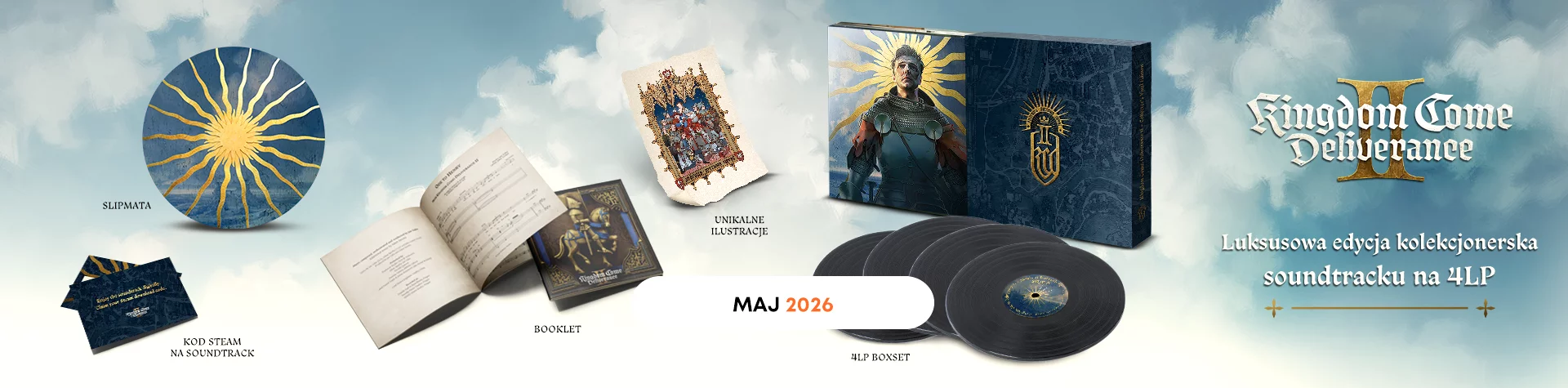 Soundtrack Kingdom Come: Deliverance II na 4LP