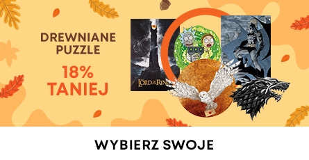 Drewniane puzzle z rabatem, zniżki na puzzle do 18% taniej