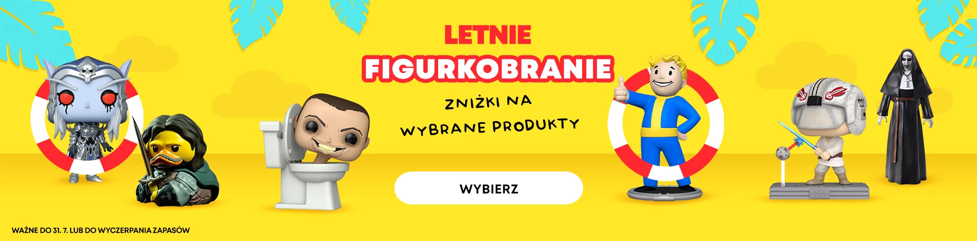 Letní figurkobraní - stovky figurek ve slevě (31.07)