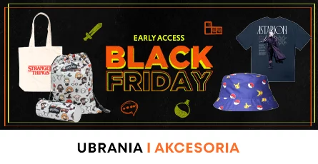 Black Friday setki geekowych koszulek, bluz, czapek i innej odzieży w promocyjnej cenie