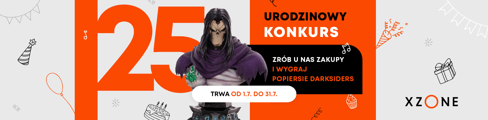 Xzone 25 soutěž červenec