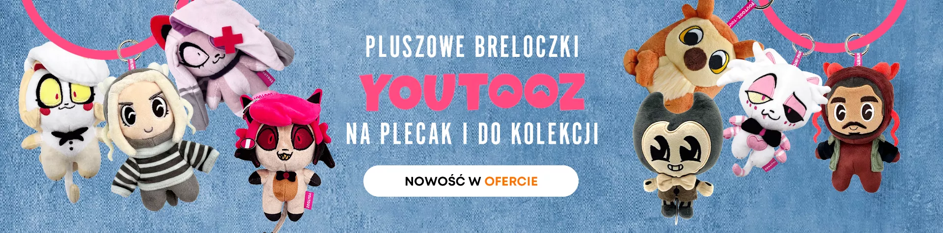 PLYŠOVÉ KLÍČENKY YOUTOOZ
