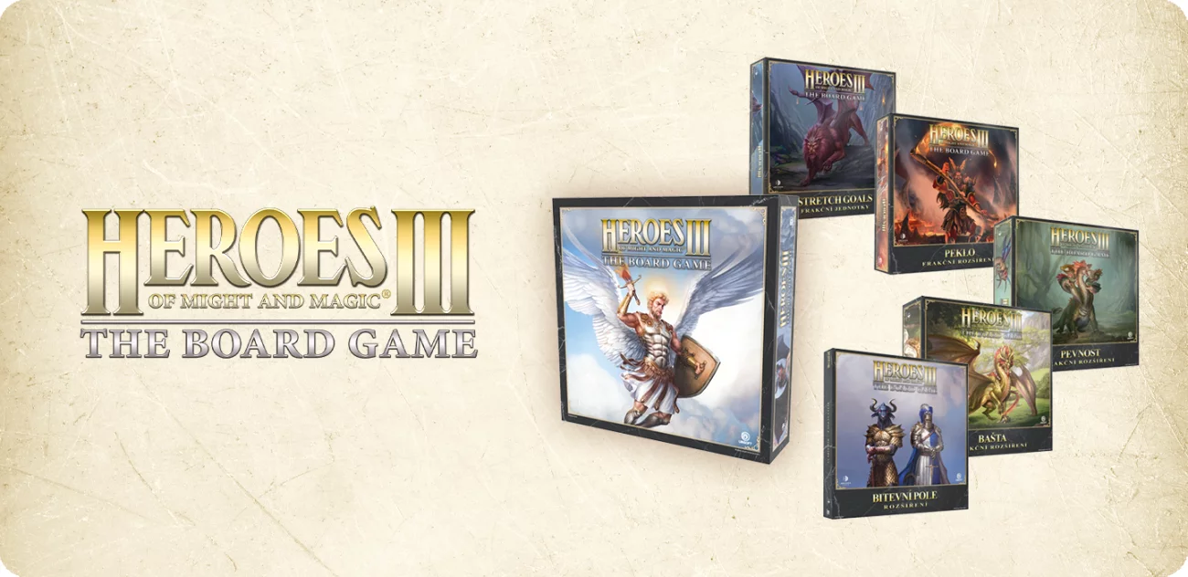 Wszystko o grze planszowej Heroes of Might and Magic III