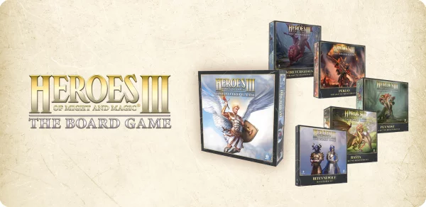 Wszystko o grze planszowej Heroes of Might and Magic III