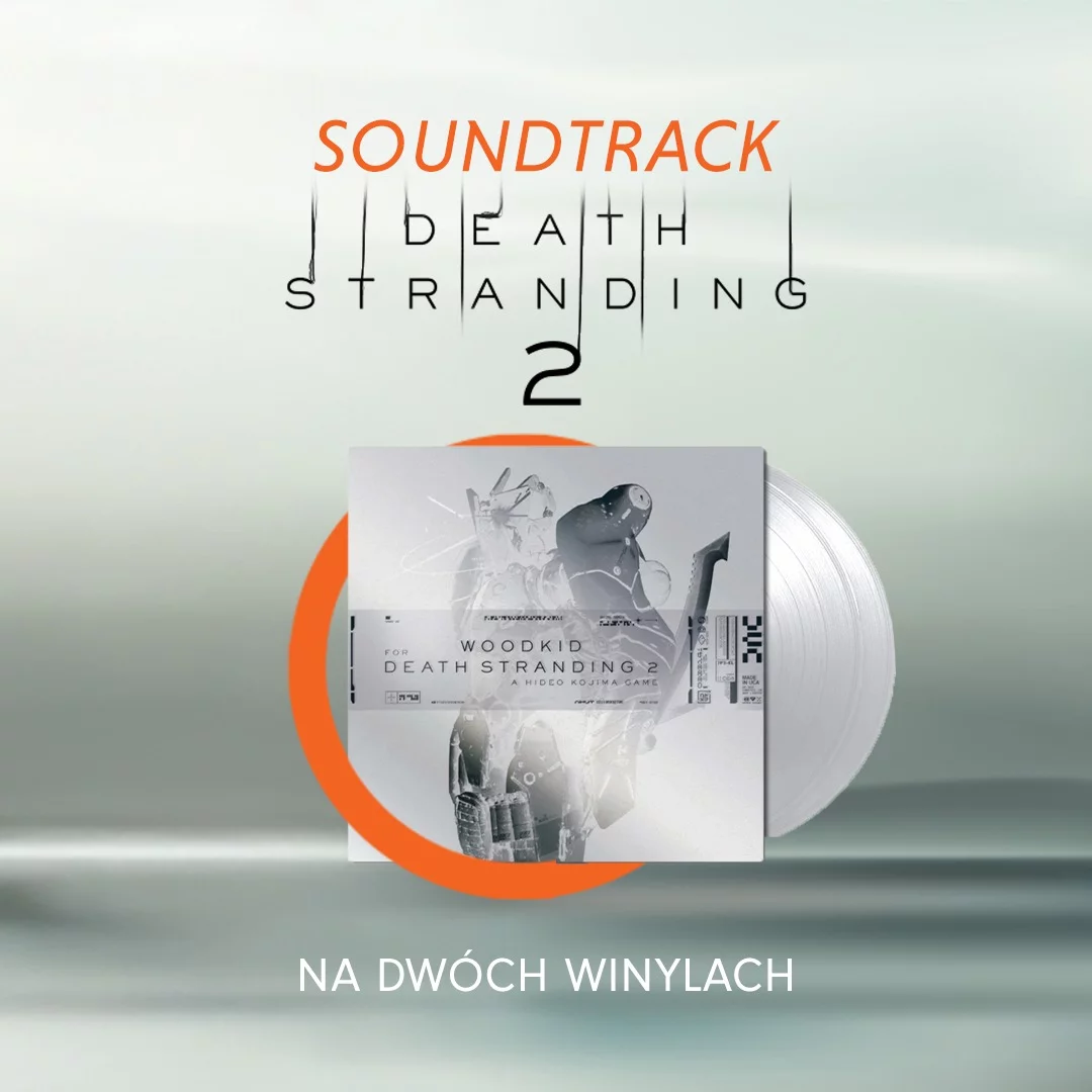 DeathStranding2, DS2, HideoKojima, Woodkid, soundtrack, winyl, muzykazgier, gamemerch, xzonepl