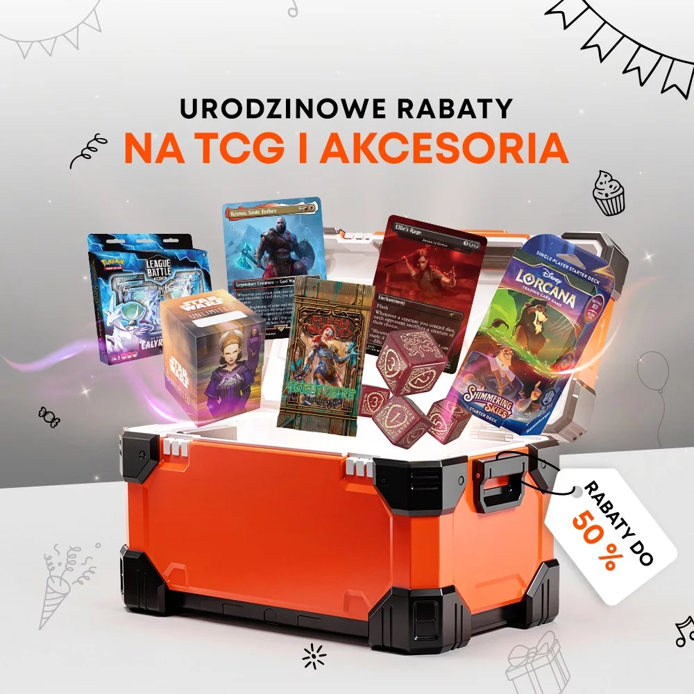 UrodzinyXzone, TCG, KartyKolekcjonerskie, GryKarciane, Promocja, Zniżki, PokemonTCG, MagicTheGathering, Karcianki, xzonepl