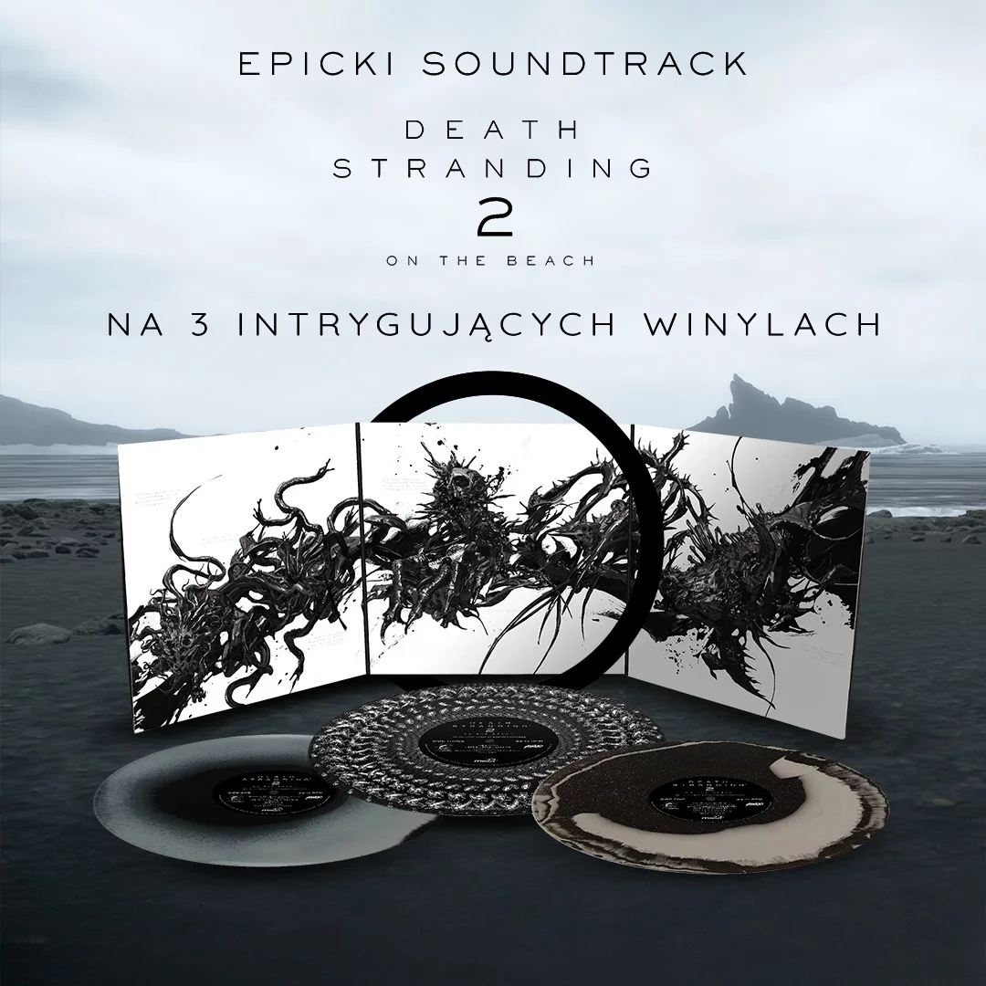 DeathStranding2, OnTheBeach, HideoKojima, Winyl, Soundtrack, MuzykaZgier, Kolekcjonerka, xzonepl