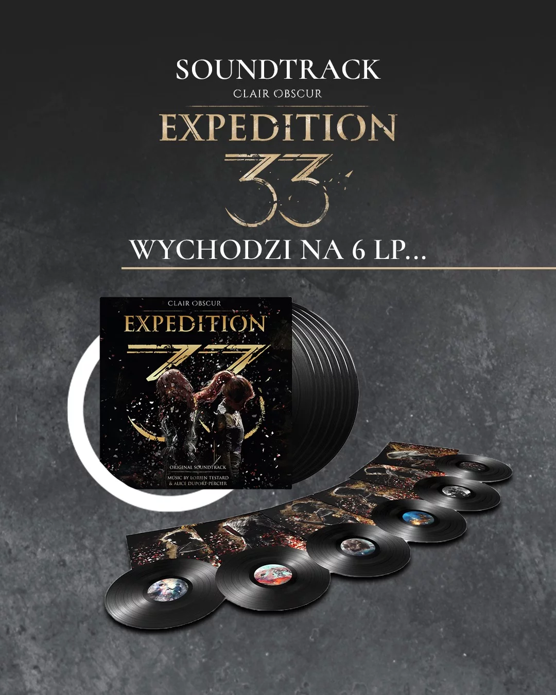 ClairObscure, Expedition33, MuzykaZgier, VinylCollection, Soundtrack, GryWideo, Nowość, xzonepl