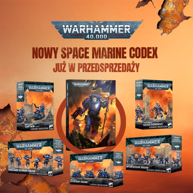 Warhammer40k, SpaceMarines, AdeptusAstartes, FigurkiBitewne, MalowanieFigurek, WH40kPolska, GryBezPradu, xzonepl