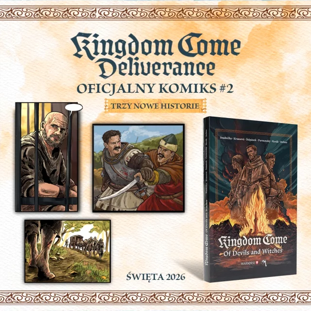 KingdomComeDeliverance, KCD, Henryk, Komiks, CzytamKomiksy, GryRPG, PrezentPodChoinke, xzonepl