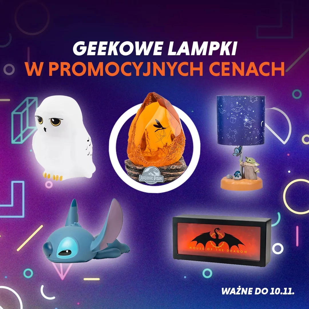 GeekoweLampki, promocja, lampki, xzonepl