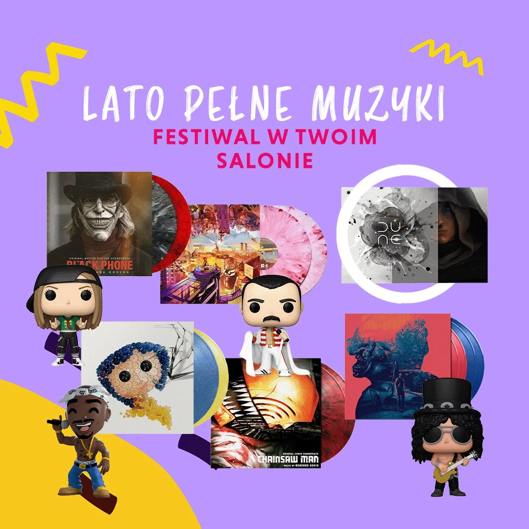 figurkiPOP, winyle, soundtrack, promocja, popkultura, xzonepl