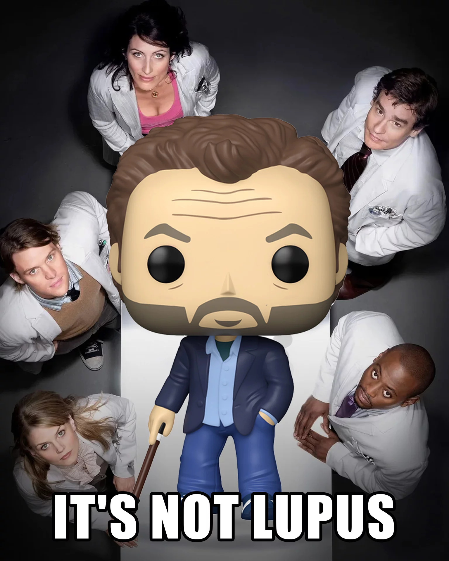 DrHouse, HouseMD, HughLaurie, Popkultura, Figurki, Kolekcjoner, Sarkazm, ToNigdyNieJestToczeń, xzonepl