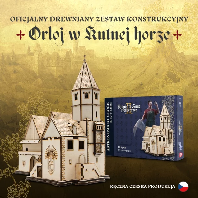 KingdomComeDeliverance2, KCD, Kuttenberg, DrewnianeModele, Modelarstwo, GryWideo, GadżetyDlaGraczy, xzonepl
