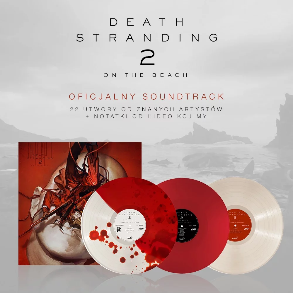 DeathStranding2, DS2, HideoKojima, Soundtrack, VinylCollection, MuzykaZgier, LowRoar, CHVRCHES, xzonepl