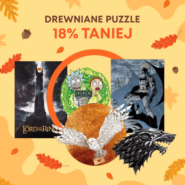 HogwartPolska, Srodziemie, Westeros, PuzzleDrewniane, GadzetyPopkulturowe, GryBezPradu, GeekPolska, xzonepl