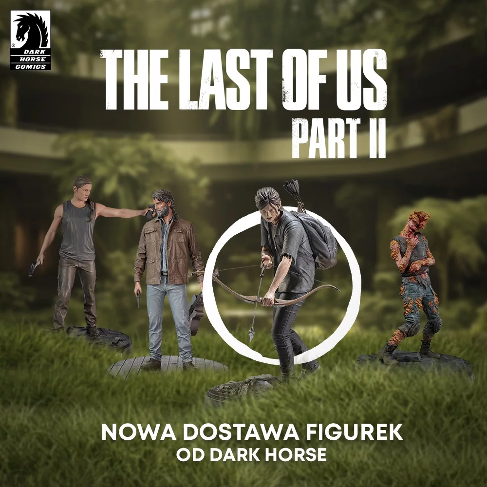 TheLastOfUs, TLOU, Ellie, Joel, Abby, Klikacz, DarkHorse, Figurki, PomysłNaPrezent, PrezentŚwiąteczny, NaughtyDog, xzonepl