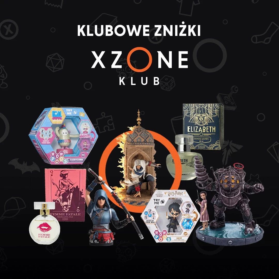 KlubXzone, ZniżkiDlaGraczy, Kolekcjoner, FigurkiKolekcjonerskie, AssassinsCreed, Bioshock, GamingPolska, xzonepl