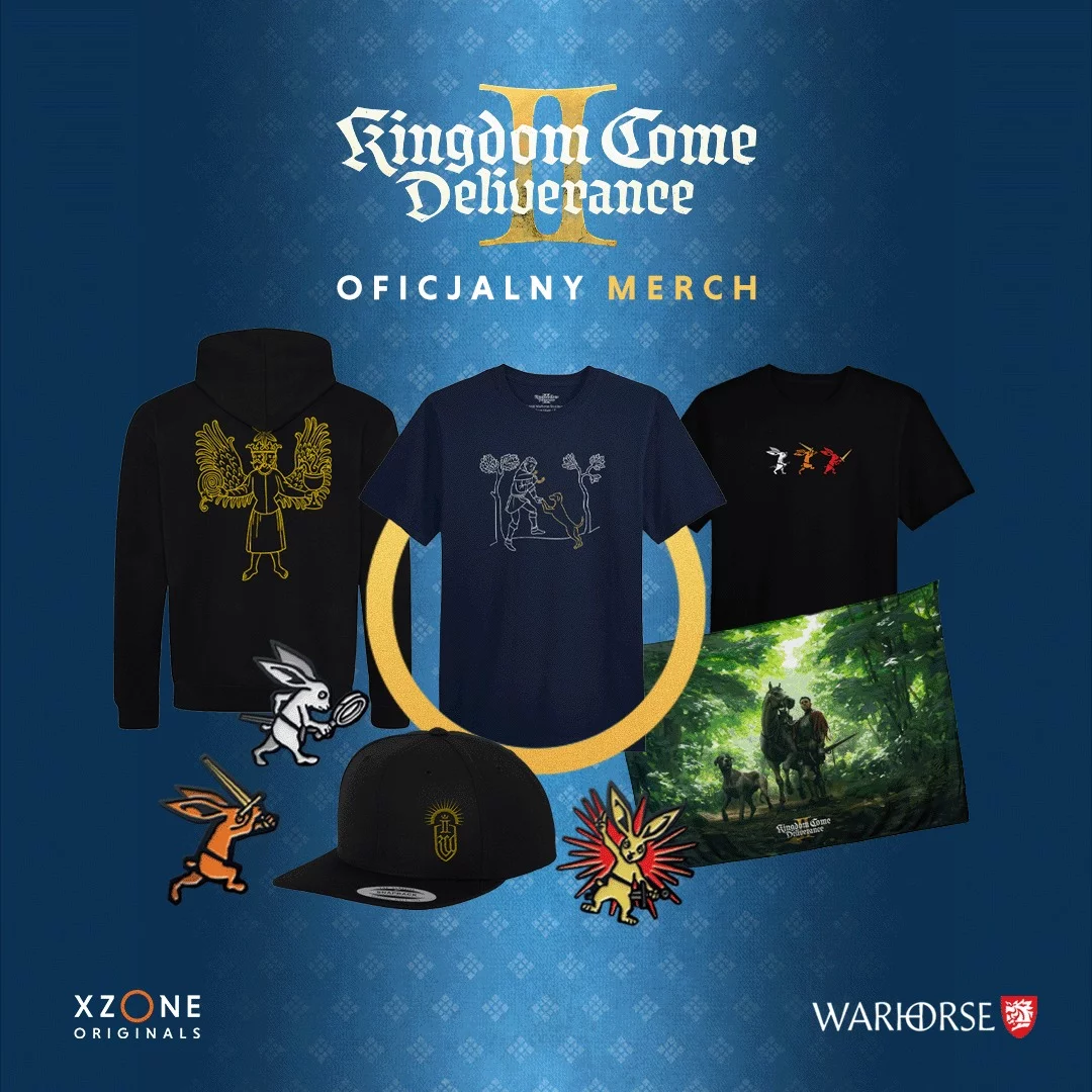 warhorsestudios, merch, kingdomcomedeliverance2, xzonepl