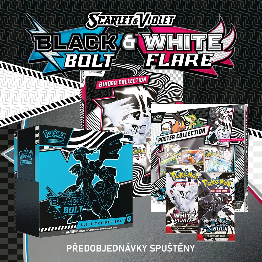 PokemonTCG, ScarletViolet, NowaEdycja, KolekcjonerskieKarty, BlackBoltWhiteFlare, GryKarciane, ZlapJeWszystkie, xzonepl