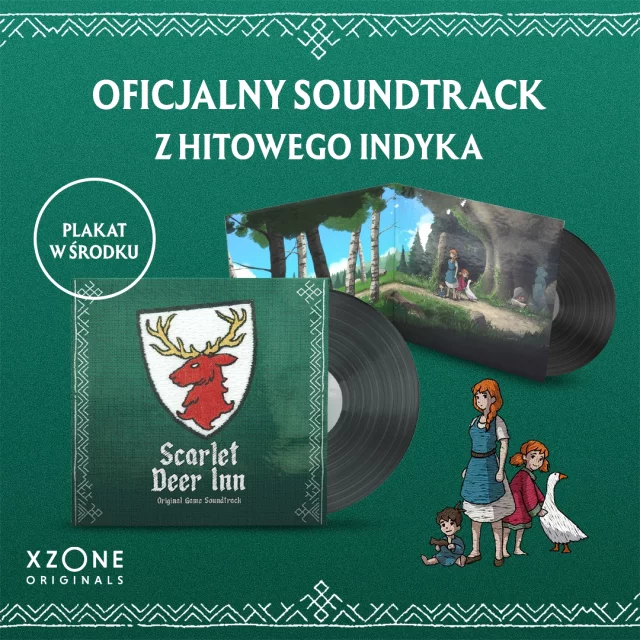 ScarletDeerInn, GryWideo, MuzykaZGier, Winyle, AttuGames, Folklor, PłytaWinylowa, xzonepl