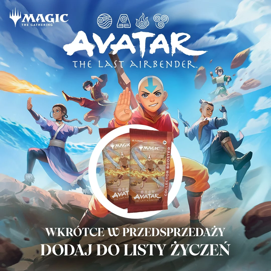 MagicTheGathering, MTG, AvatarTheLastAirbender, UniversesBeyond, LegendaAanga, GraKarciana, Nowość, xzonepl