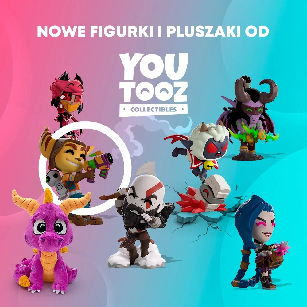 Youtooz, FigurkiKolekcjonerskie, CyberpunkEdgerunners, BaldursGate3, HazbinHotel, WorldofWarcraft, Nowości, xzonepl