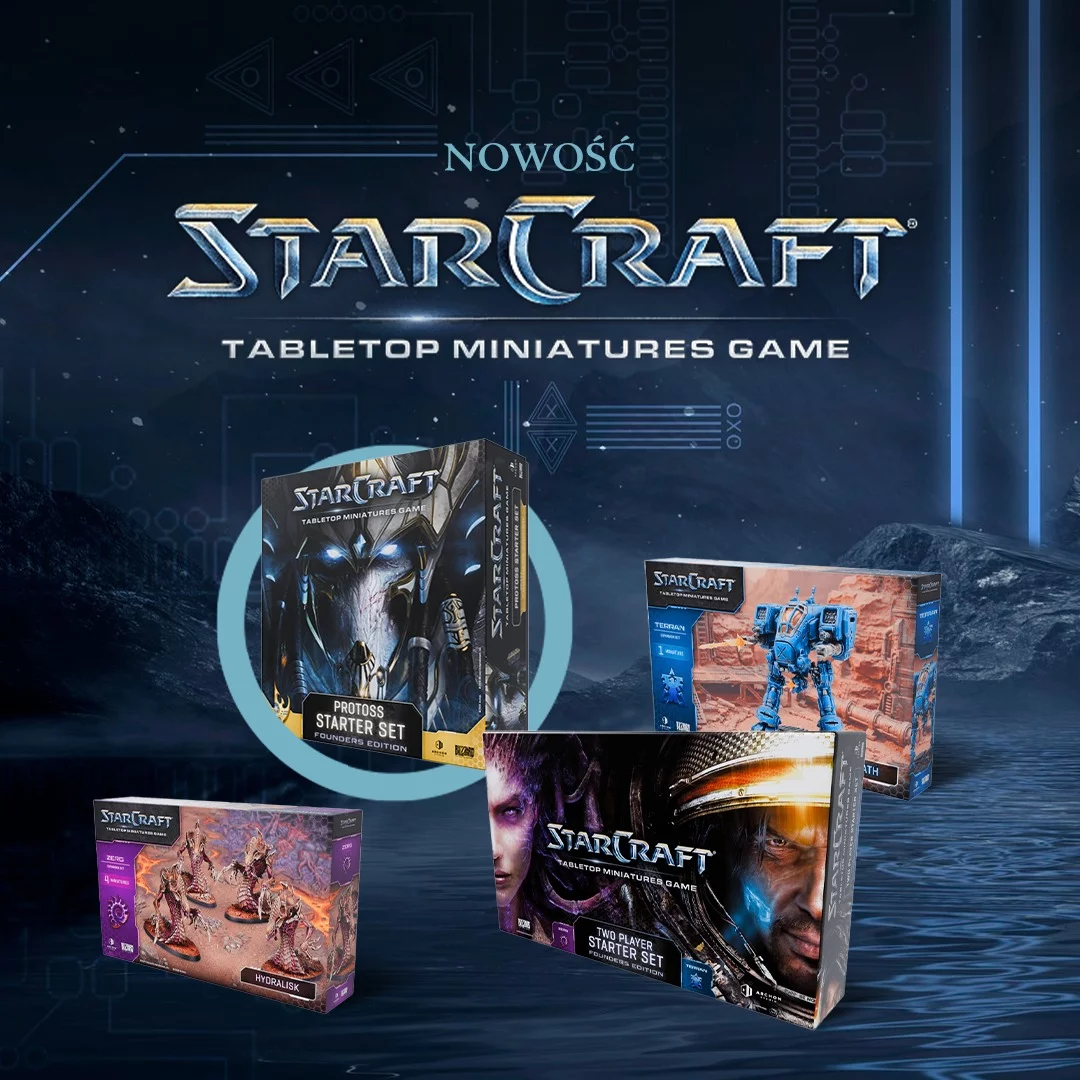 StarCraft, StarCraftTMG, ArchonStudio, Blizzard, GryBitewne, Wargaming, Figurki, GryBezPrądu, Zerg, Protoss, Terran, xzonepl