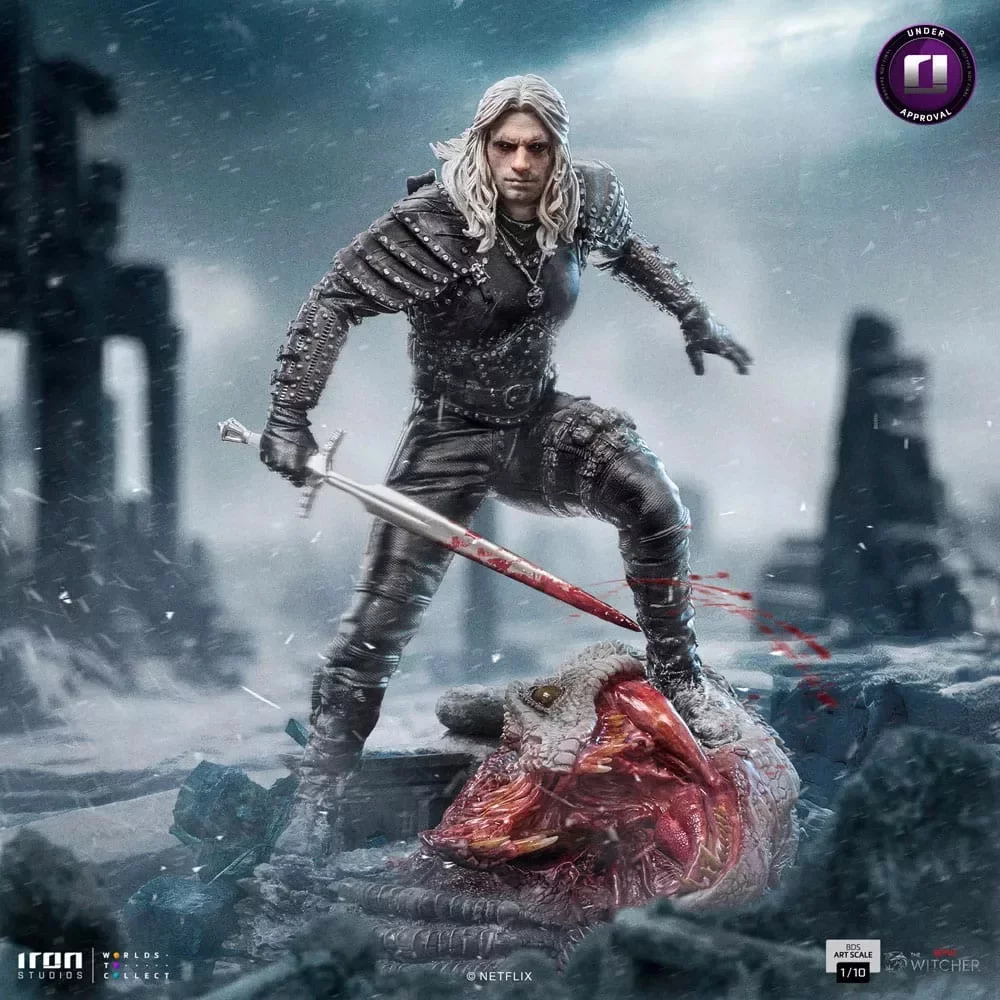 Wiedźmin, TheWitcherNetflix, GeraltzRivii, IronStudios, FigurkiKolekcjonerskie, NetflixPolska, Promocja, xzonepl