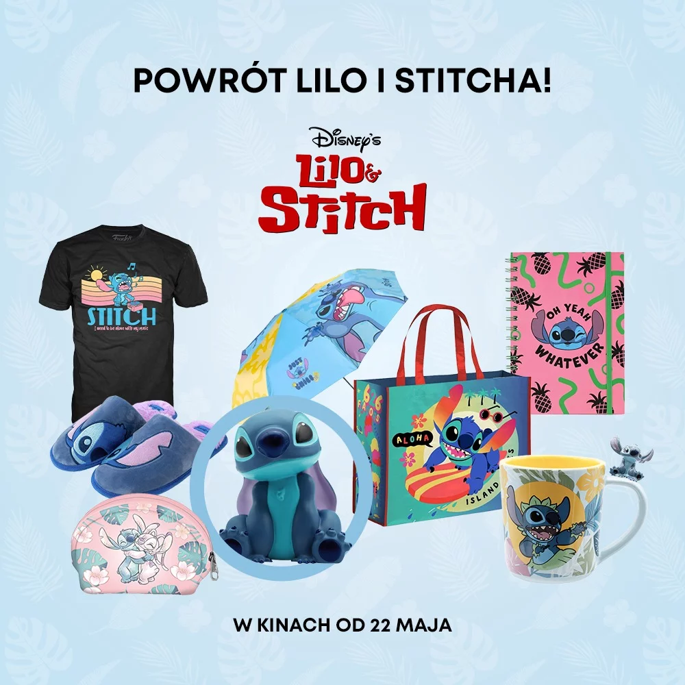 LiloIStitch, PowrótDoKina, Disney, xzone, merch, film, kino, Stitch