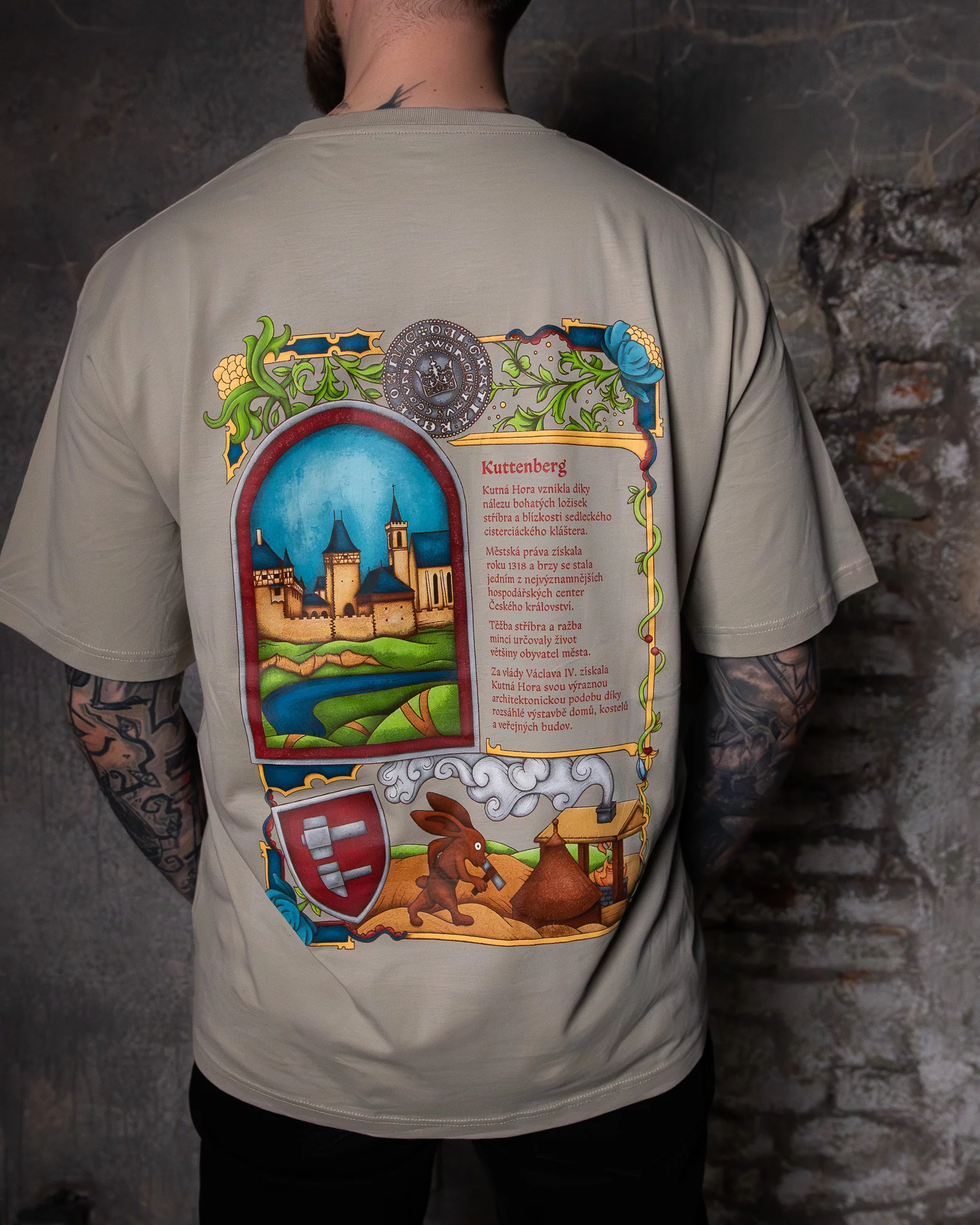 KutnaHora, KingdomComeDeliverance2, KCD2, Koszulka, WarhorseStudios, GamingMerch, xzonepl