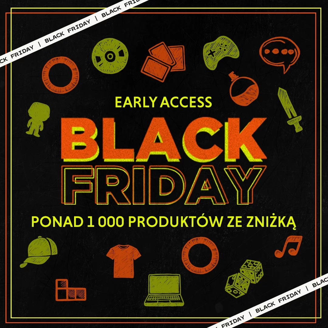 BlackFriday, BlackFriday2025, WczesnyDostęp, Promocja, Wyprzedaż, Figurki, Popkultura, DlaGraczy, xzonepl