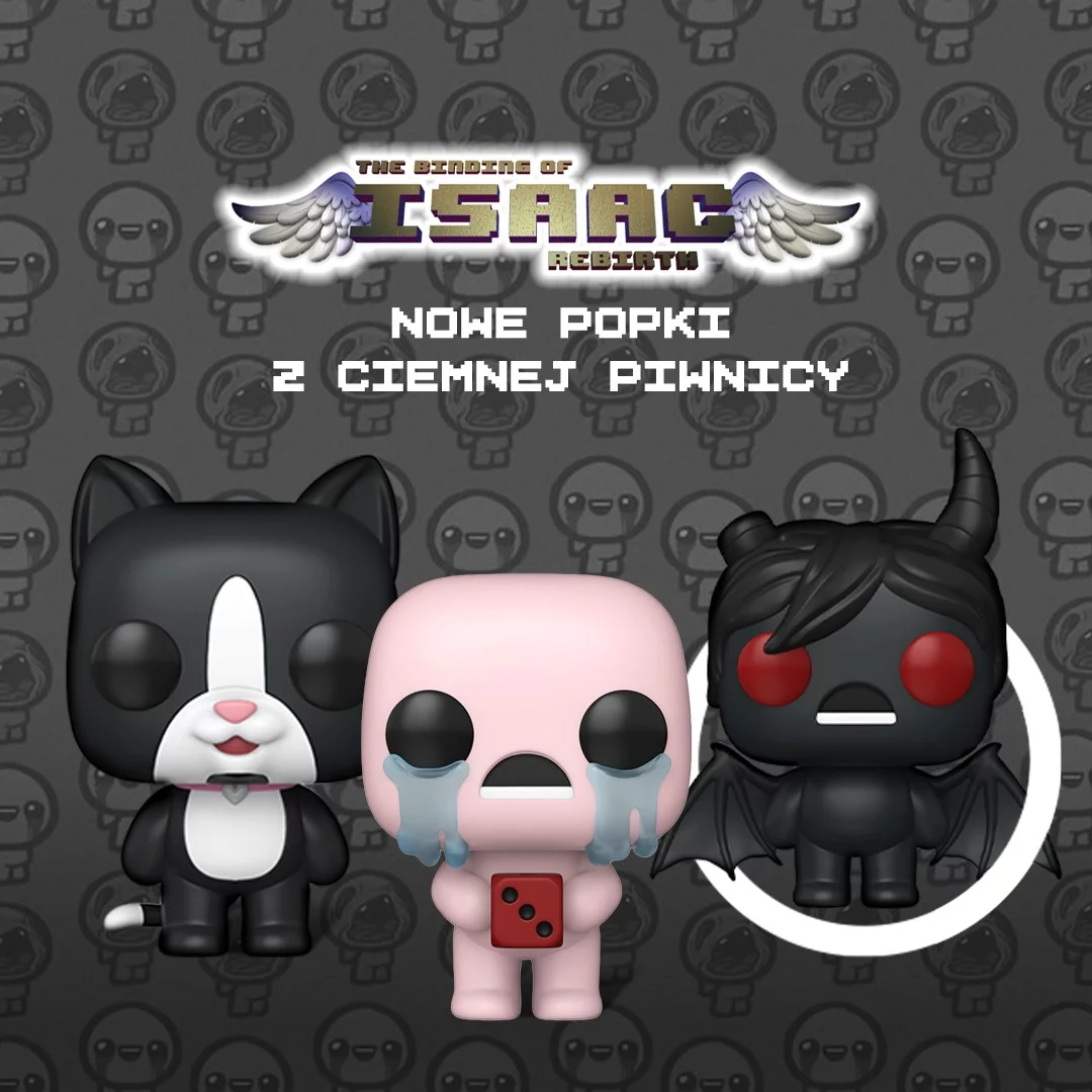 TheBindingOfIsaac, FunkoPOP, Figurki, Kolekcjoner, IndieGames, xzonepl