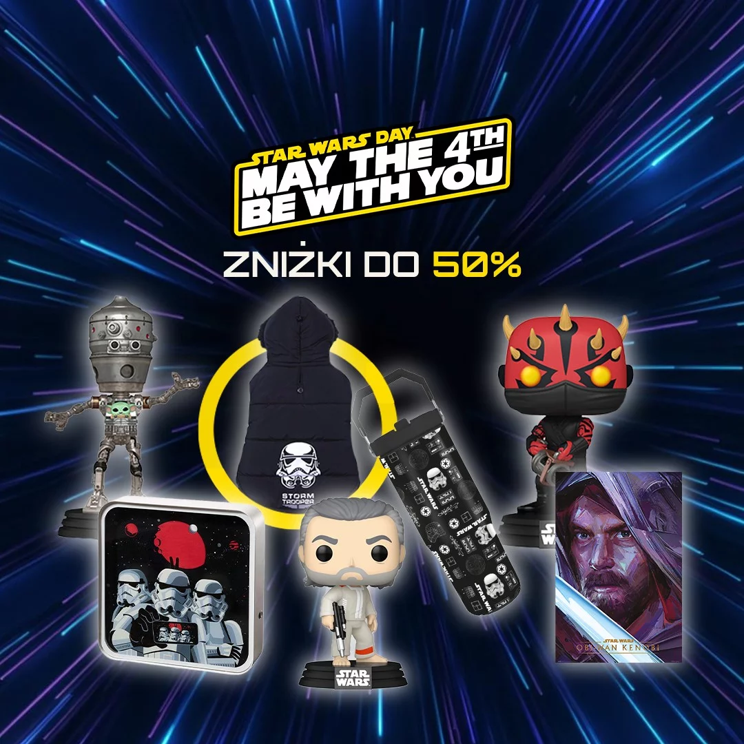 StarWarsDay, MayThe4th, GwiezdneWojny, OdległaGalaktyka, Figurki, GadżetyDlaGeeka, Kolekcjoner, xzonepl