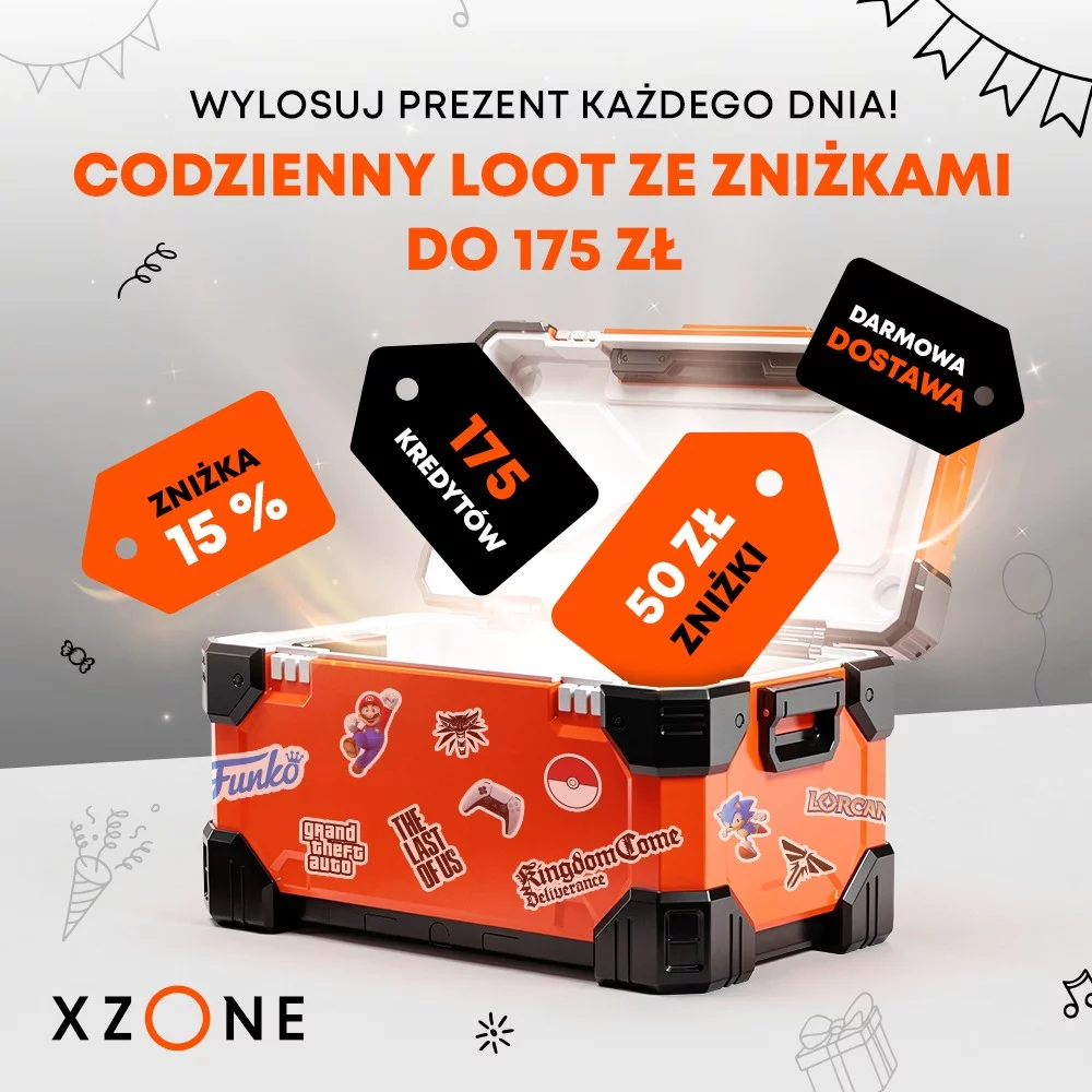 loot

Xzone, UrodzinyXzone, Lootbox, Promocja, Nagrody, Rozdajo, GryWideo, xzonepl