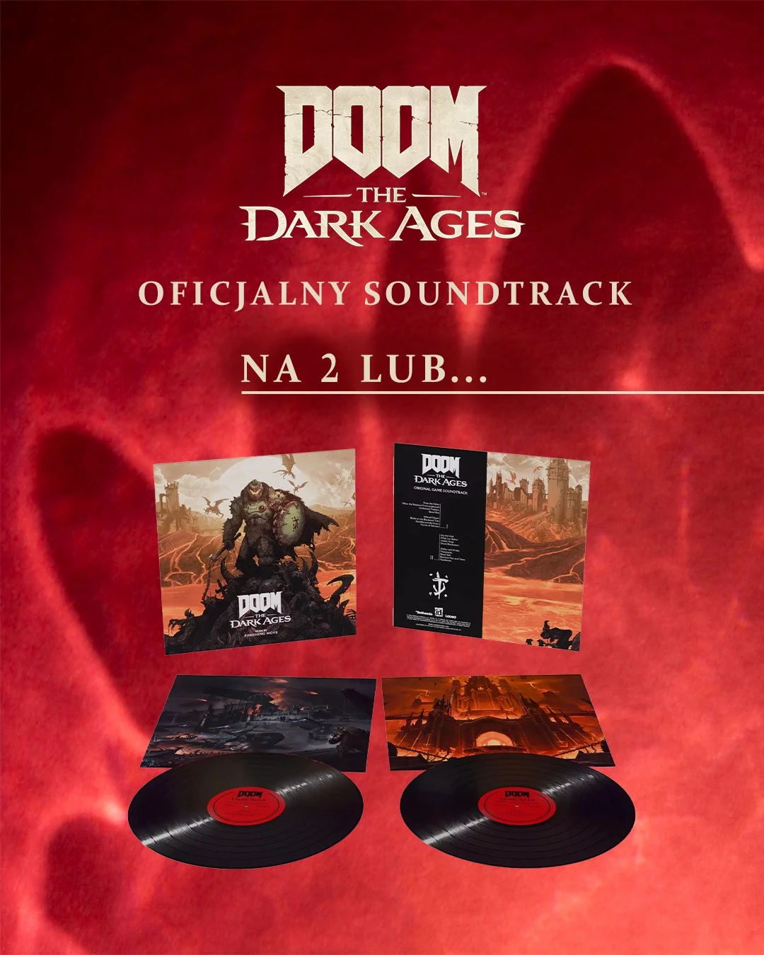 DOOMTheDarkAges, Soundtrack, Winyl, MuzykaZgier, DOOM, VinylCollection, GamingMusic, xzonepl