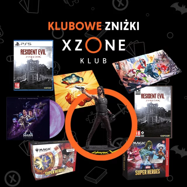 KlubXzone, Cyberpunk2077Polska, DeathStranding2, ResidentEvil9, MagicTheGatheringPolska, GryWideo, GadzetyDlaGraczy, xzonepl