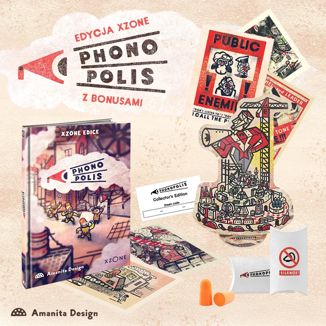 Phonopolis, AmanitaDesign, EdycjaXzone, GryIndie, GryWideo, Przedsprzedaż, xzonepl