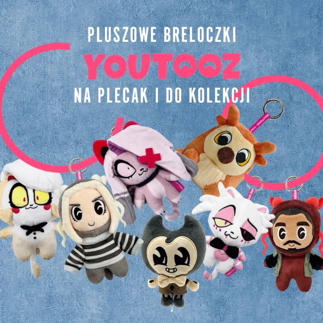 YoutoozPolska, HazbinHotel, LinkinPark, BaldursGate3, Breloki, GadżetyDlaGeeka, Popkultura, xzonepl