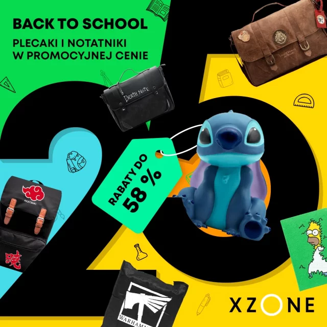 BackToSchoolPolska, PowrotDoSzkoly, WyprawkaSzkolna, GadzetyDlaGraczy, GeekPolska, Popkultura, AkcesoriaSzkolne, xzonepl