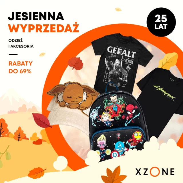 WiedzminPolska, PokemonPolska, MarvelPolska, GeekPolska, ModaDlaGraczy, GadzetyPopkulturowe, JesiennaWyprzedaz, xzonepl
