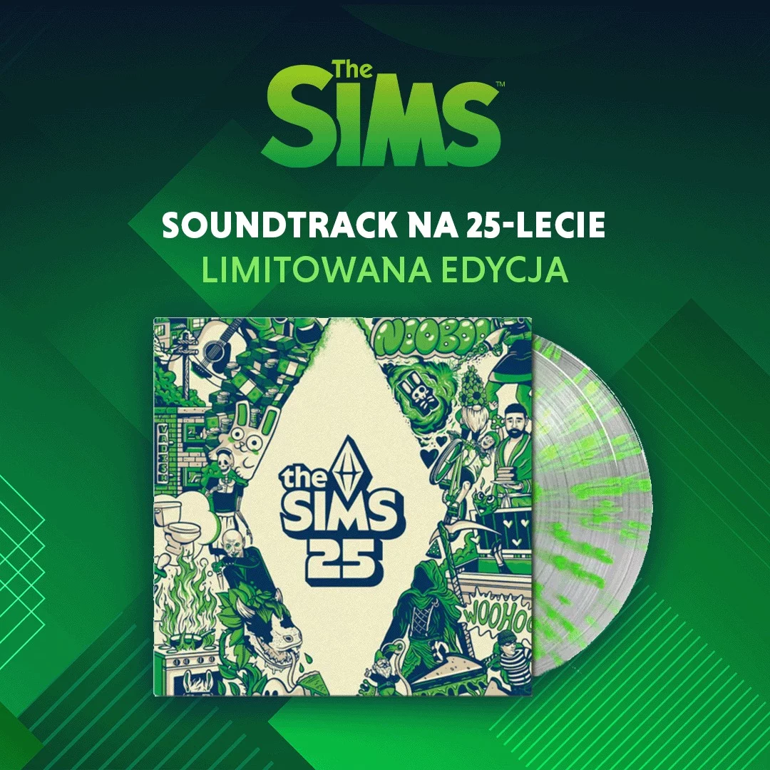 thesims, 25lecie, winyl, soundtrack, xzonepl