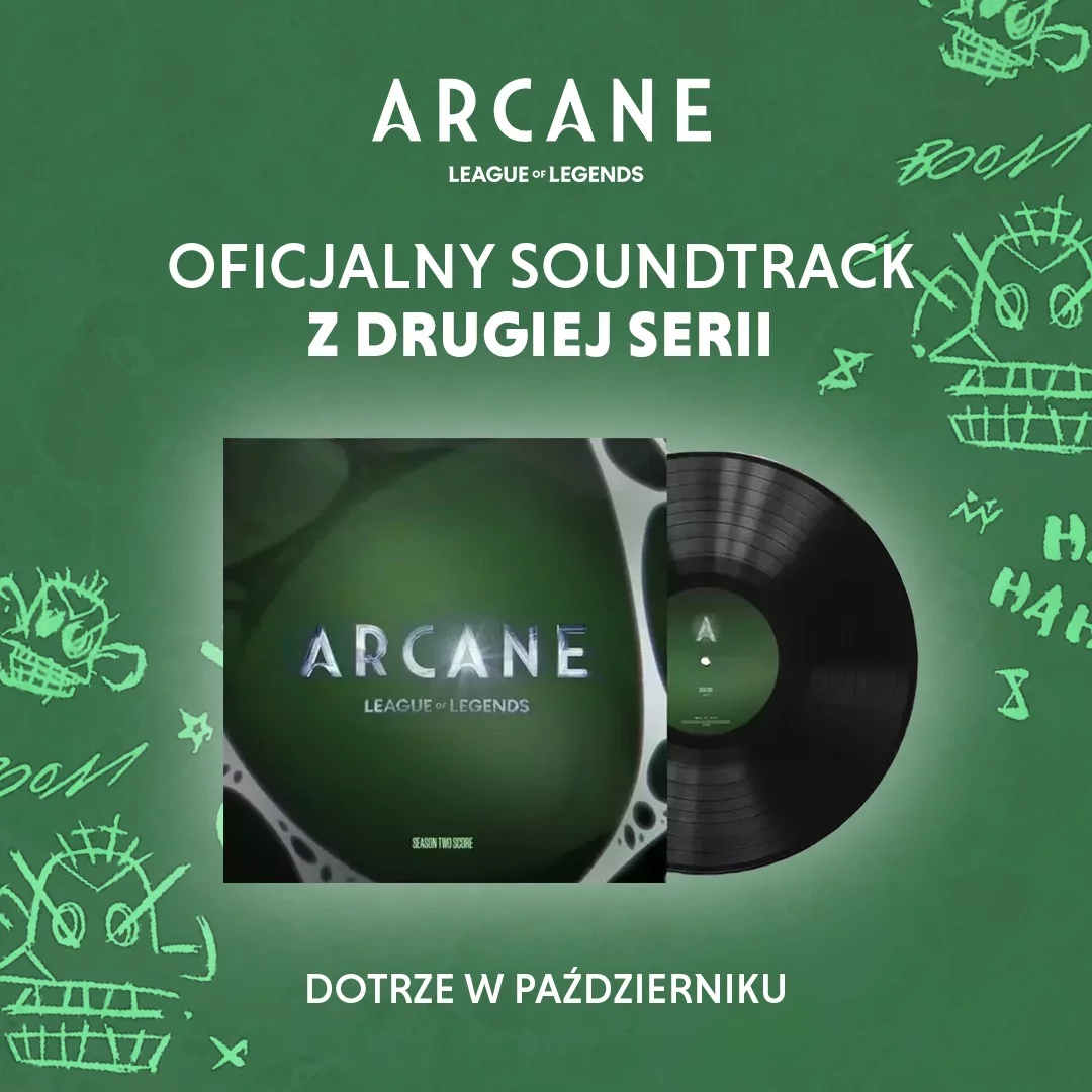 Arcane, LeagueOfLegends, NetflixPolska, Soundtrack, VinylCollection, Jinx, RiotGames, xzonepl
