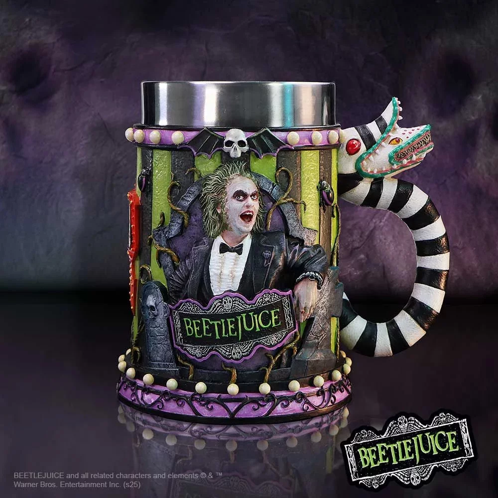 Beetlejuice, Sokżuka, Halloween, TimBurton, NemesisNow, DekoracjeNaHalloween, Upiornie, xzonepl
