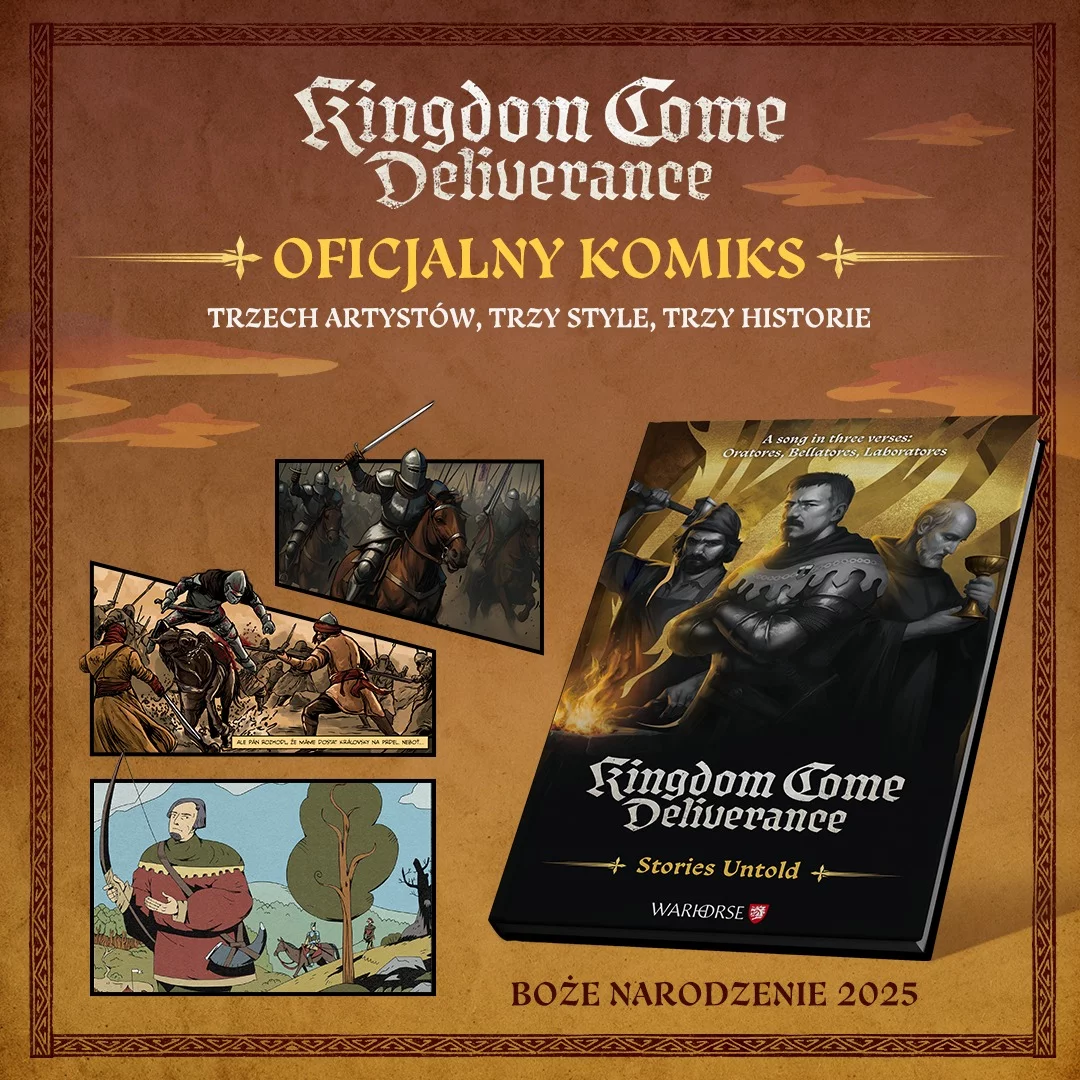 KingdomComeDeliverance, KCD, Komiks, XzoneOriginals, WarhorseStudios, GryWideo, HenrykZeSkalicy, xzonepl