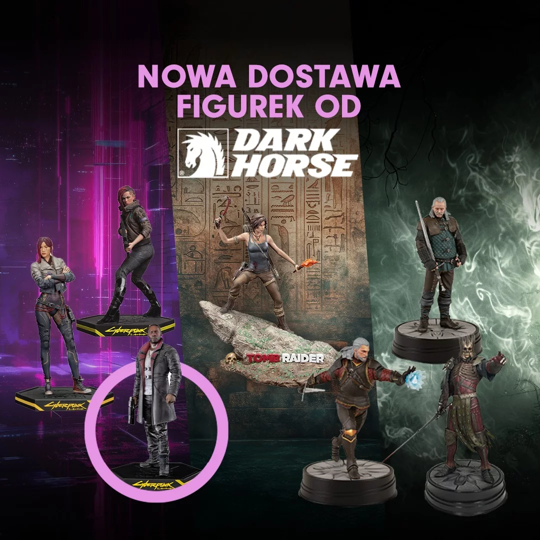 Wiedźmin, TheWitcher, Cyberpunk2077, NightCity, DarkHorse, Figurki, Kolekcjoner, CDProjektRed, xzonepl